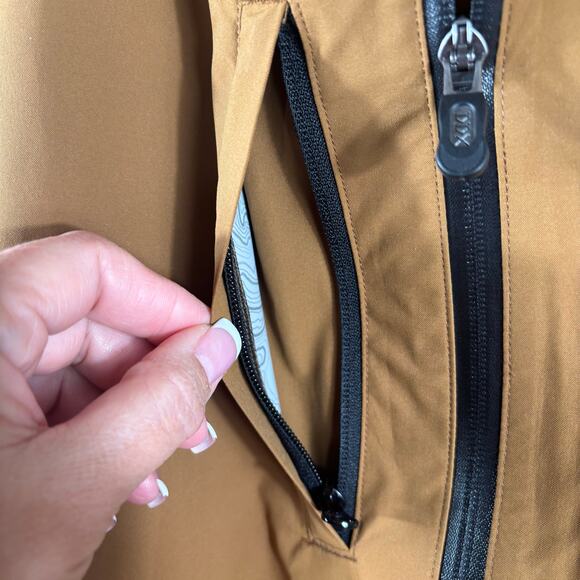 Dri Duck Mossy Oak Jacket Mens XL Tan Full Zip Waterproof Work Hood Storm Shield - Picture 5 of 12